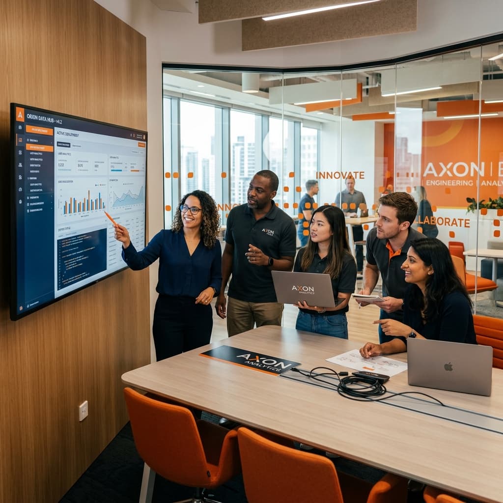 Software Professionals Collaborating